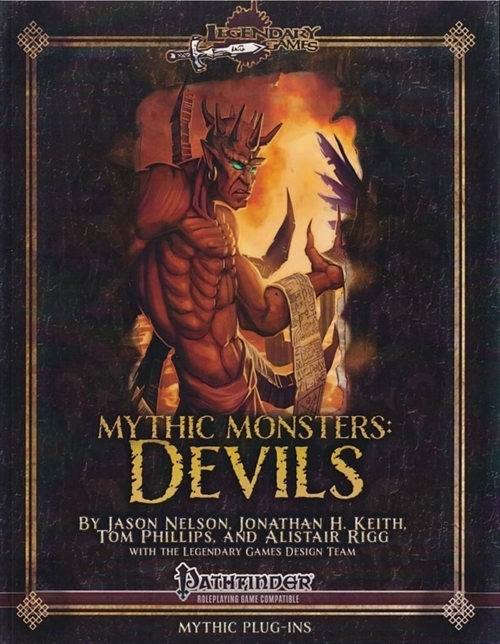 Pathfinder - Devils - Mythic Monsters (B Grade) (Genbrug)